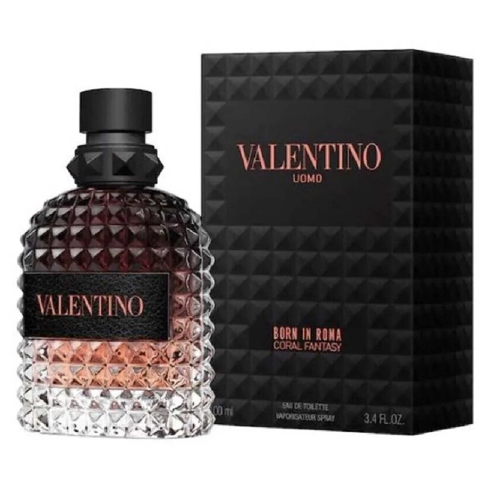 Valentino Uomo Born in Roma Coral Fantasy EDT for Men 100ml