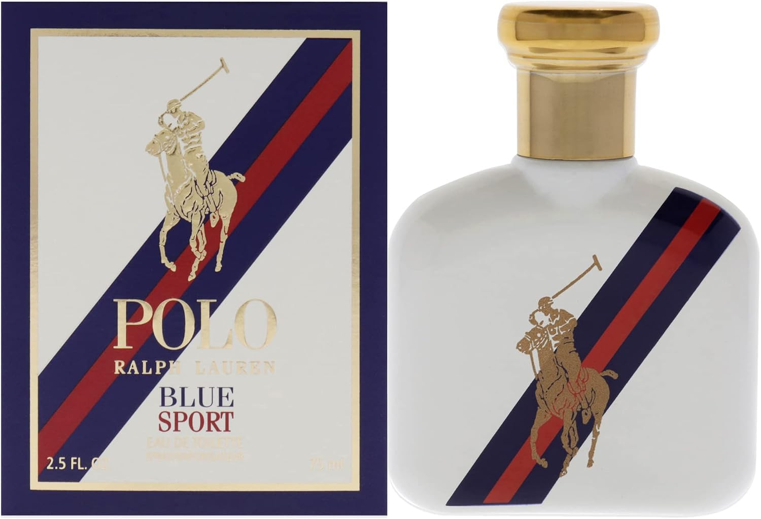 Polo Ralph Lauren Blue Sport Eau de Toilette 75ml For Men
