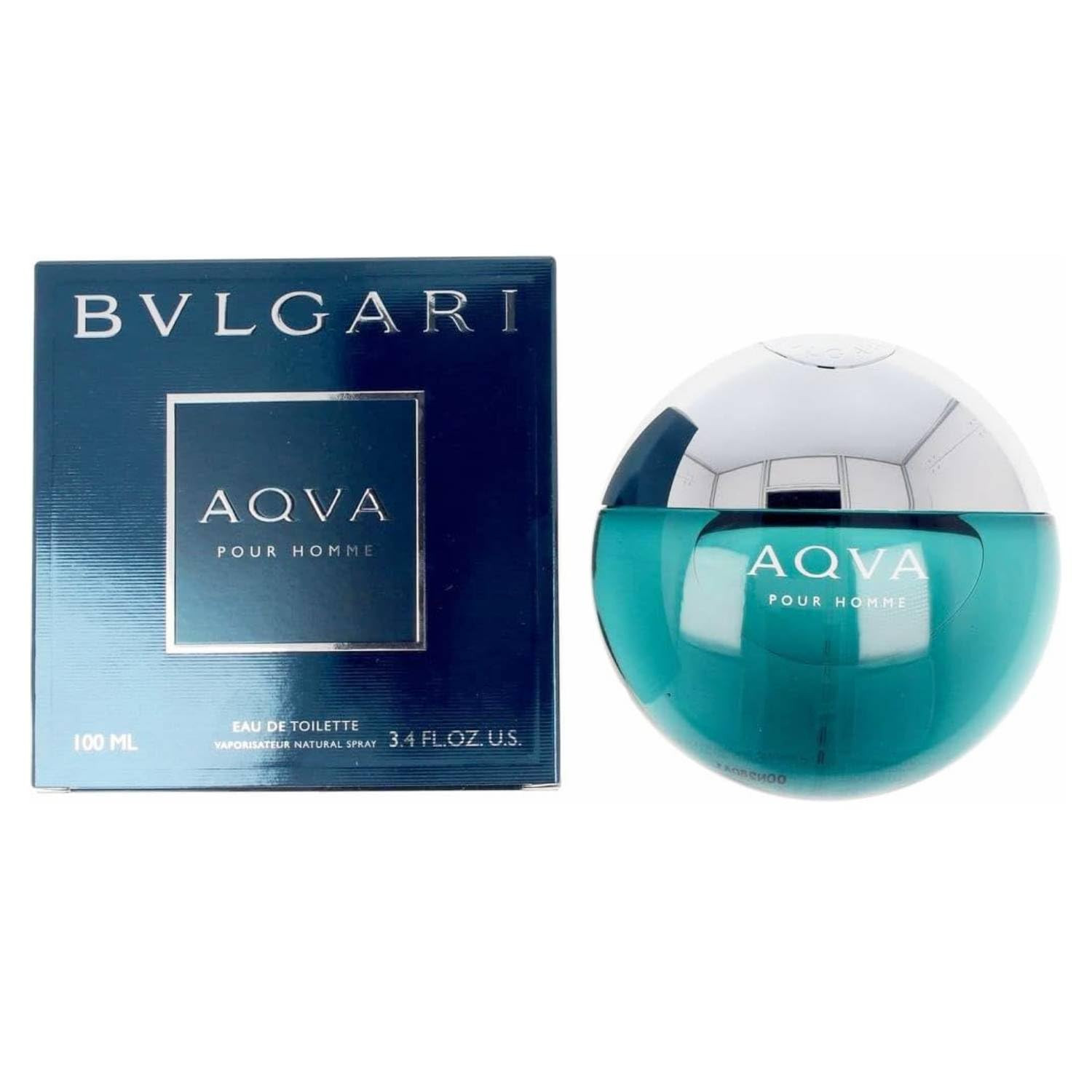 Bvlgari Aqva Pour Homme Eau de Toilette  100ml for Men — Image 1