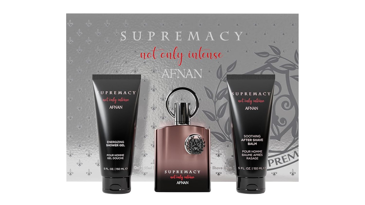 SUPERMACY NOT ONLY INTENSE              (100ML EDP + 100ML  SHOWER GEL + 100ML AFTER SHAVE BALM)                                                    (NEW LAUNCHED)