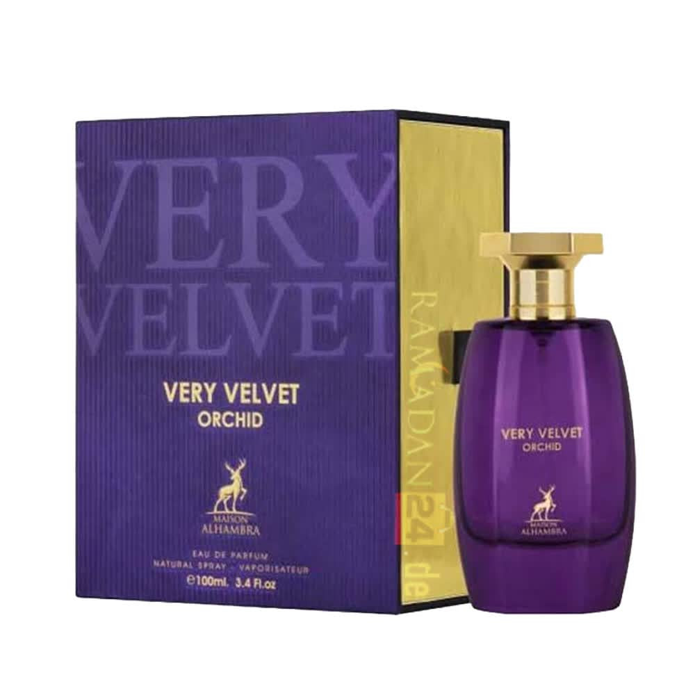 Al Hambra Maison Alhambra Very Velvet Orchid Eau De Parfum 100ml for Men & Women