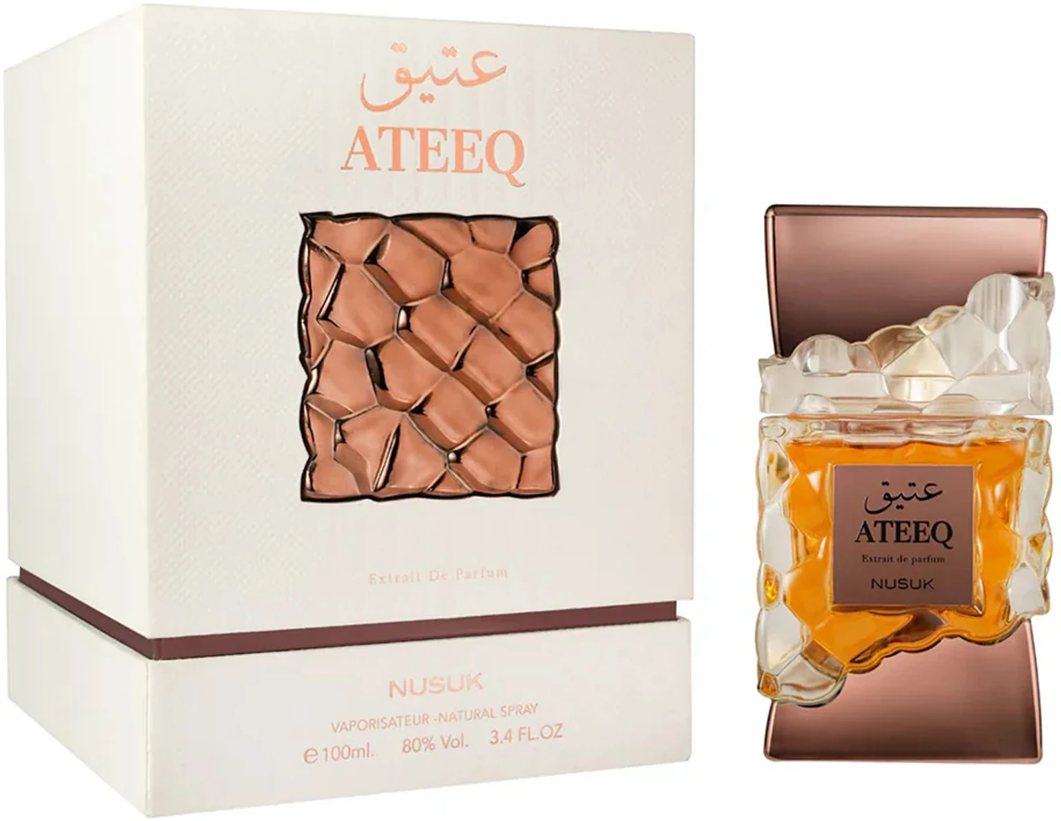 Nusuk Ateeq Extrait De Parfum 100ml For Men & Women — Image 2