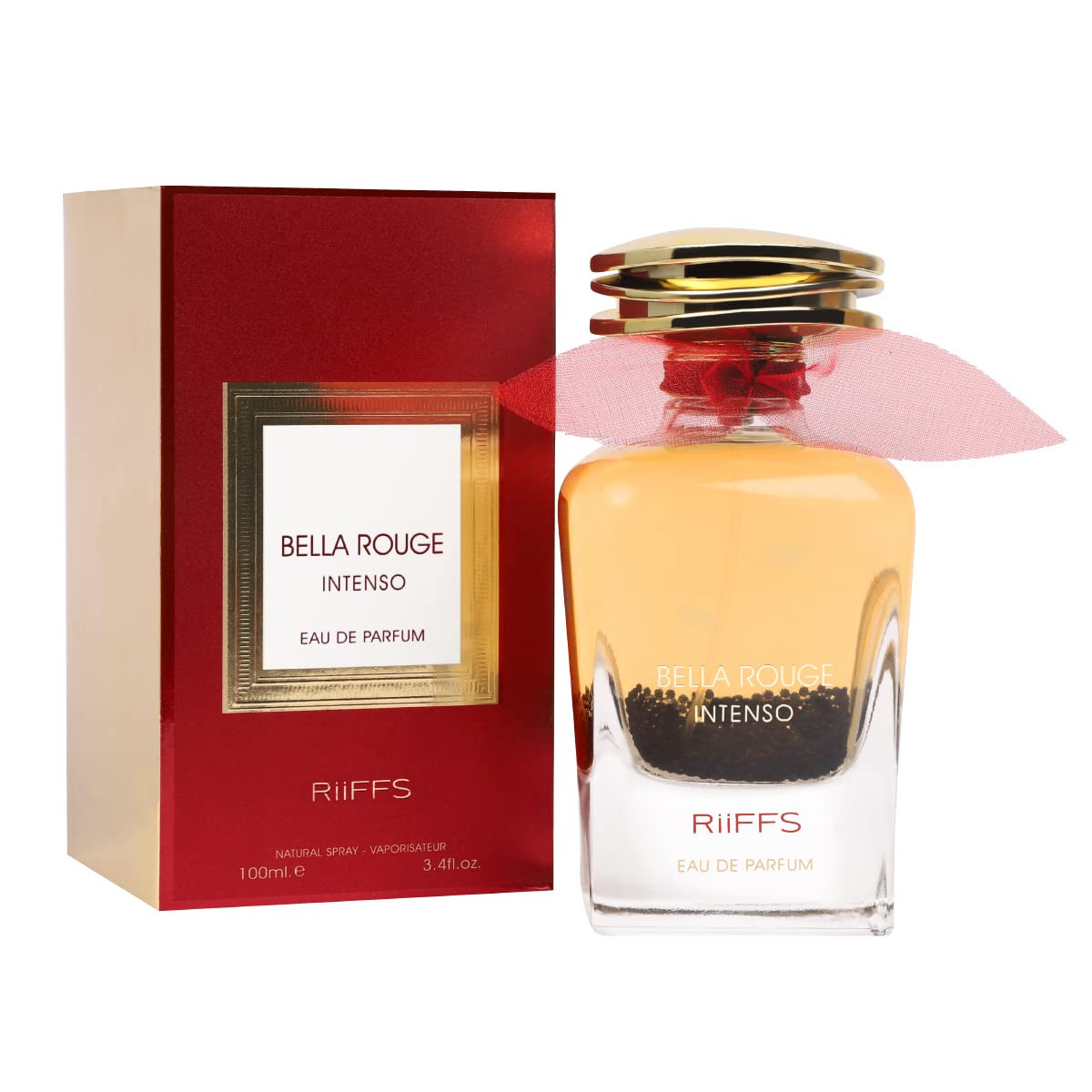 RIIFFS BELLA ROUGE INTENSO EAU DE PARFUM SPRAY 100ML FOR WOMEN