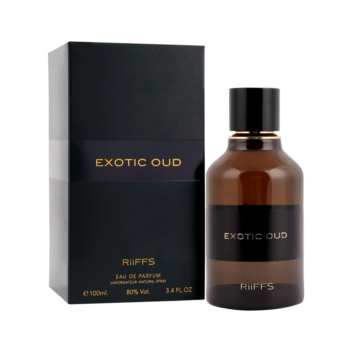RiiFFS Exotic Oud Eau De Parfum For Men & Women 100ml — Image 2
