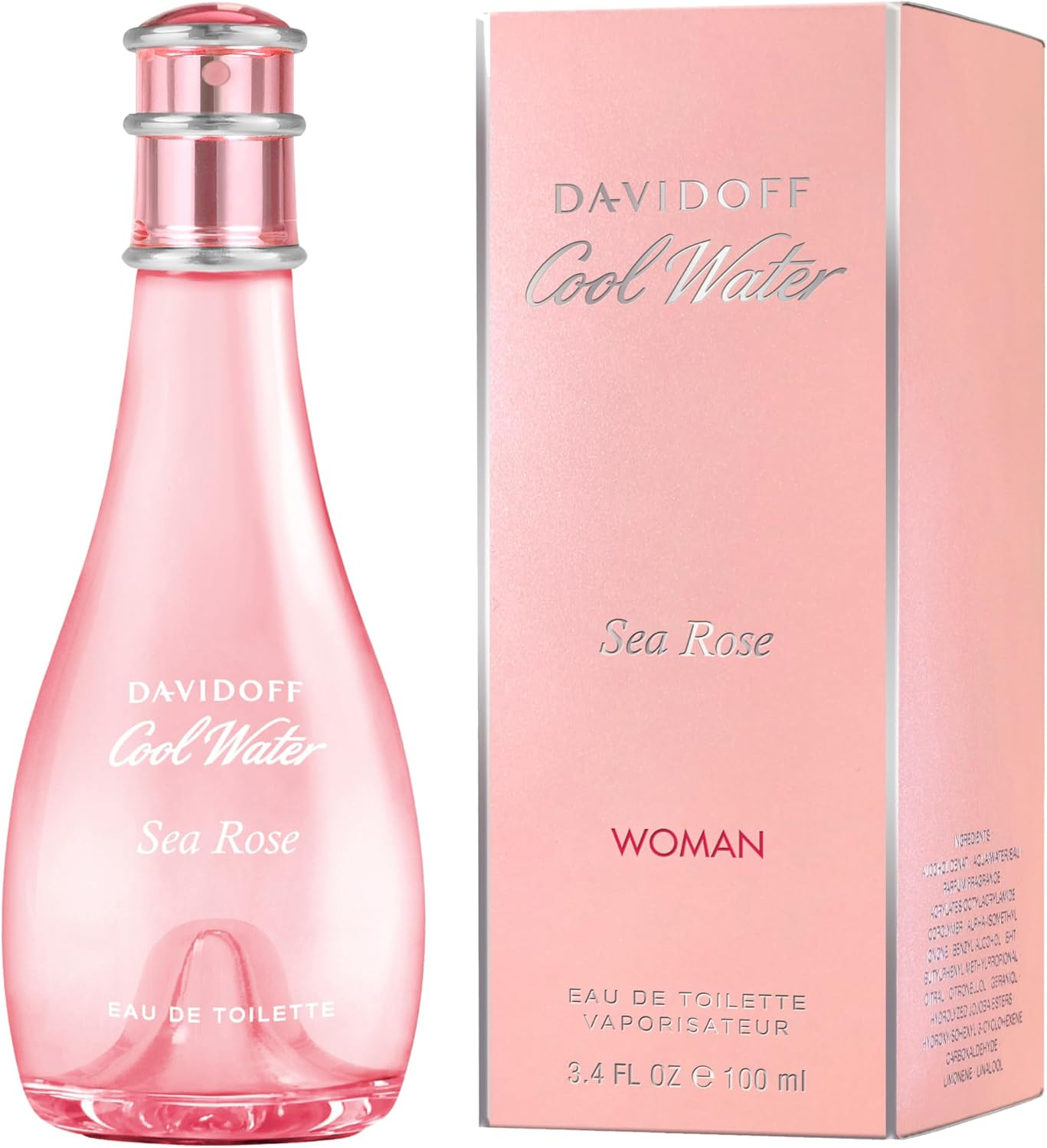 Davidoff Cool Water Sea Rose Eau De Toilette  100ml for Women