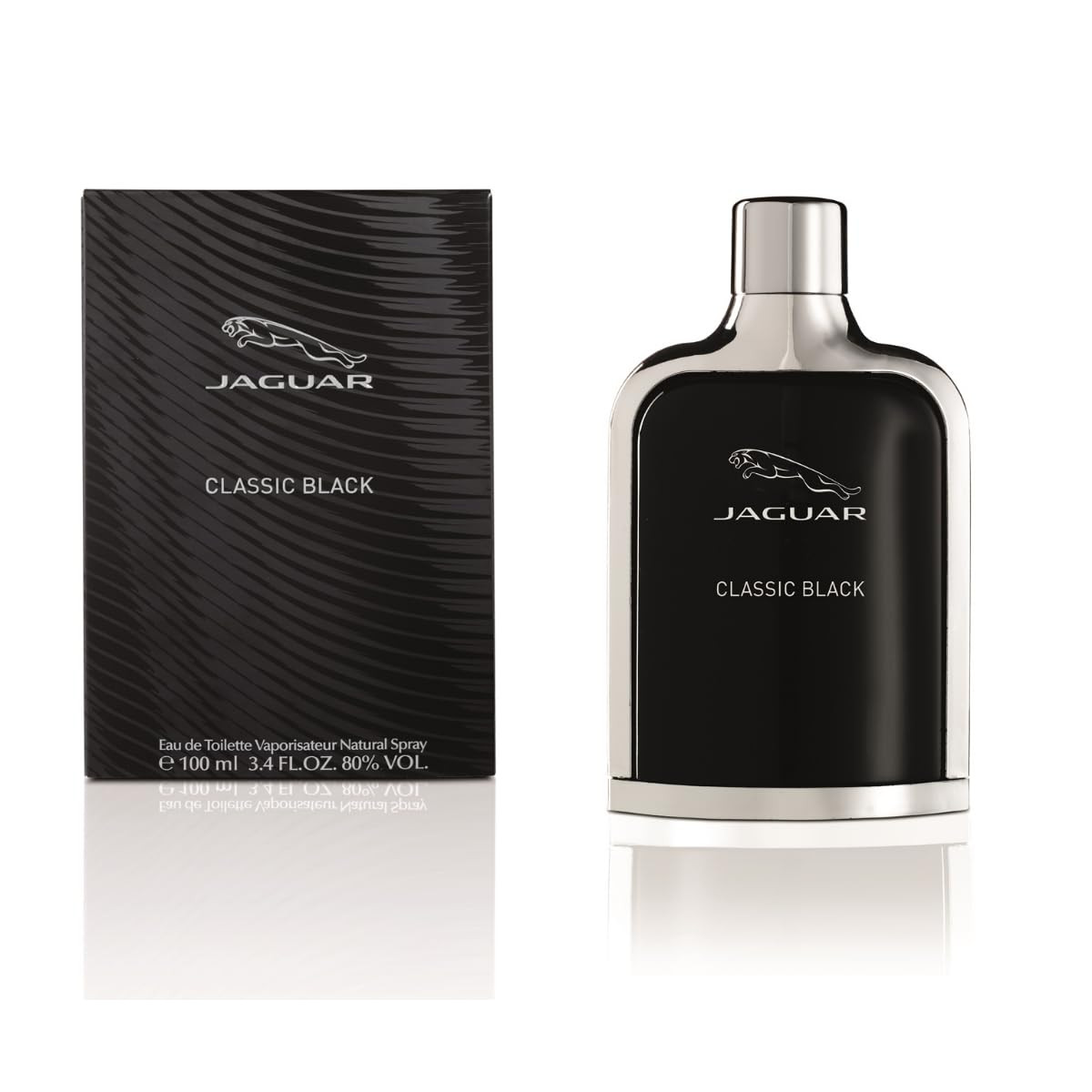 Jaguar Classic Black Eau de Toilette 100ml For Men — Image 2