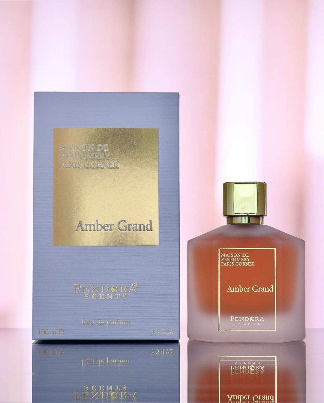 Pendora Amber Grand Eau de Parfum 100 ml For Men — Image 4
