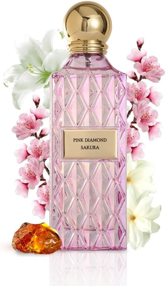 IBRAQ Pink Diamond Sakura Eau de Parfum 150ml Unisex — Image 3