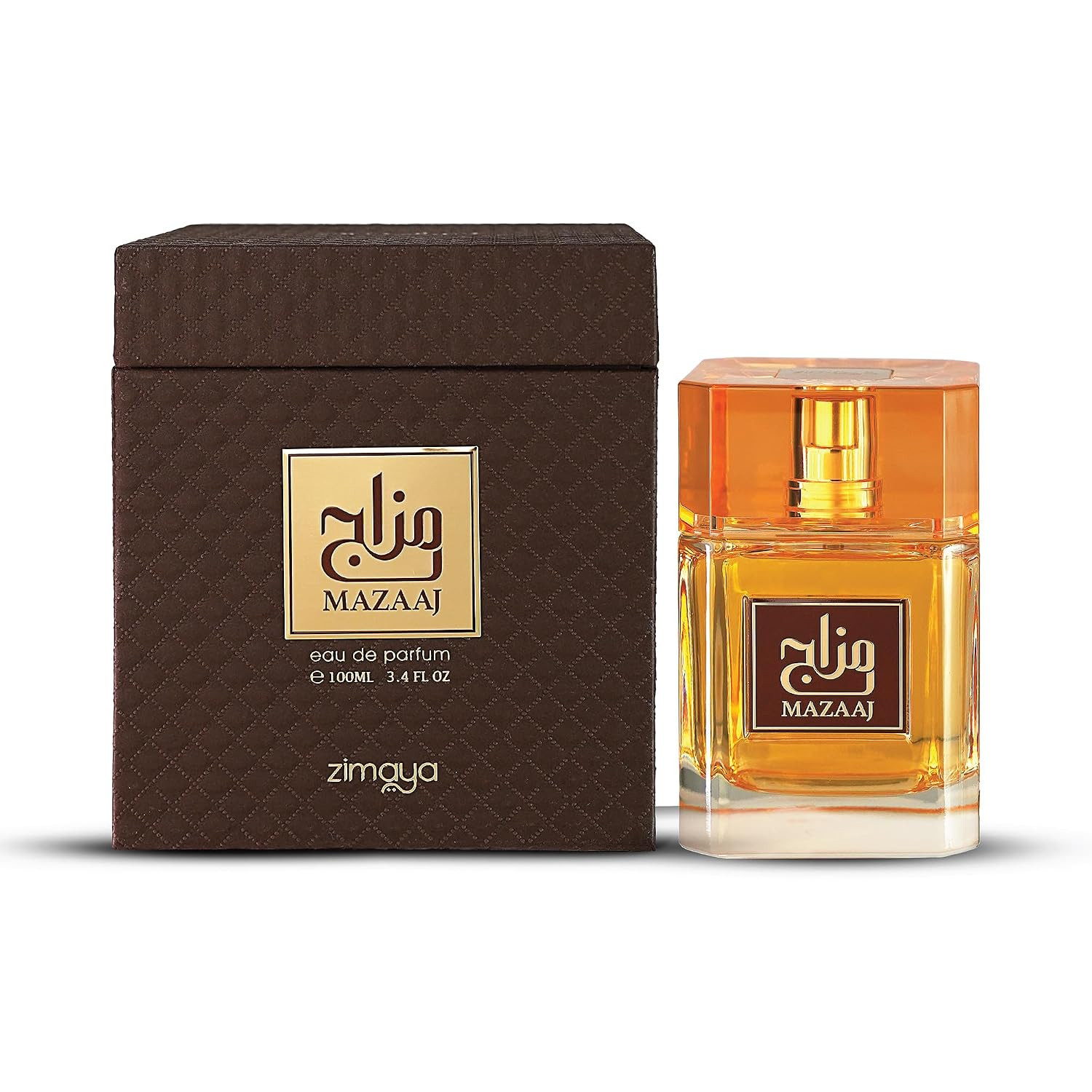 Zimaya Mazaaj Eau De Parfum Brown Edition For Men 100ml