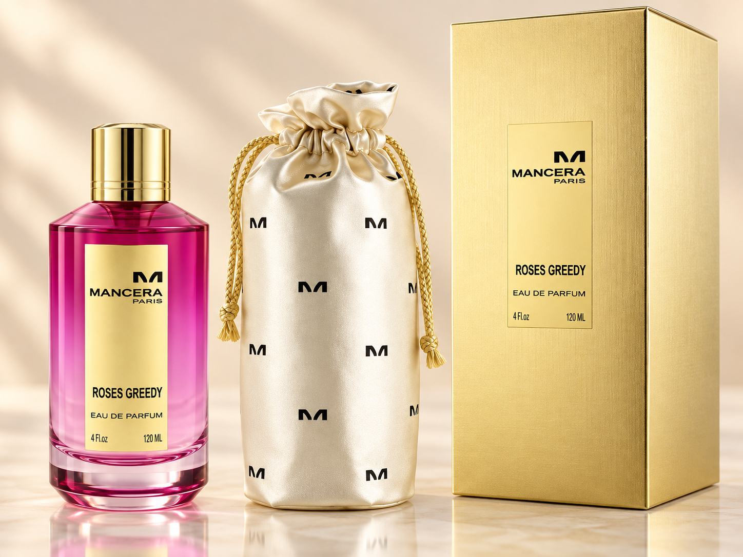 Mancera Roses Greedy Eau De Parfum For Unisex