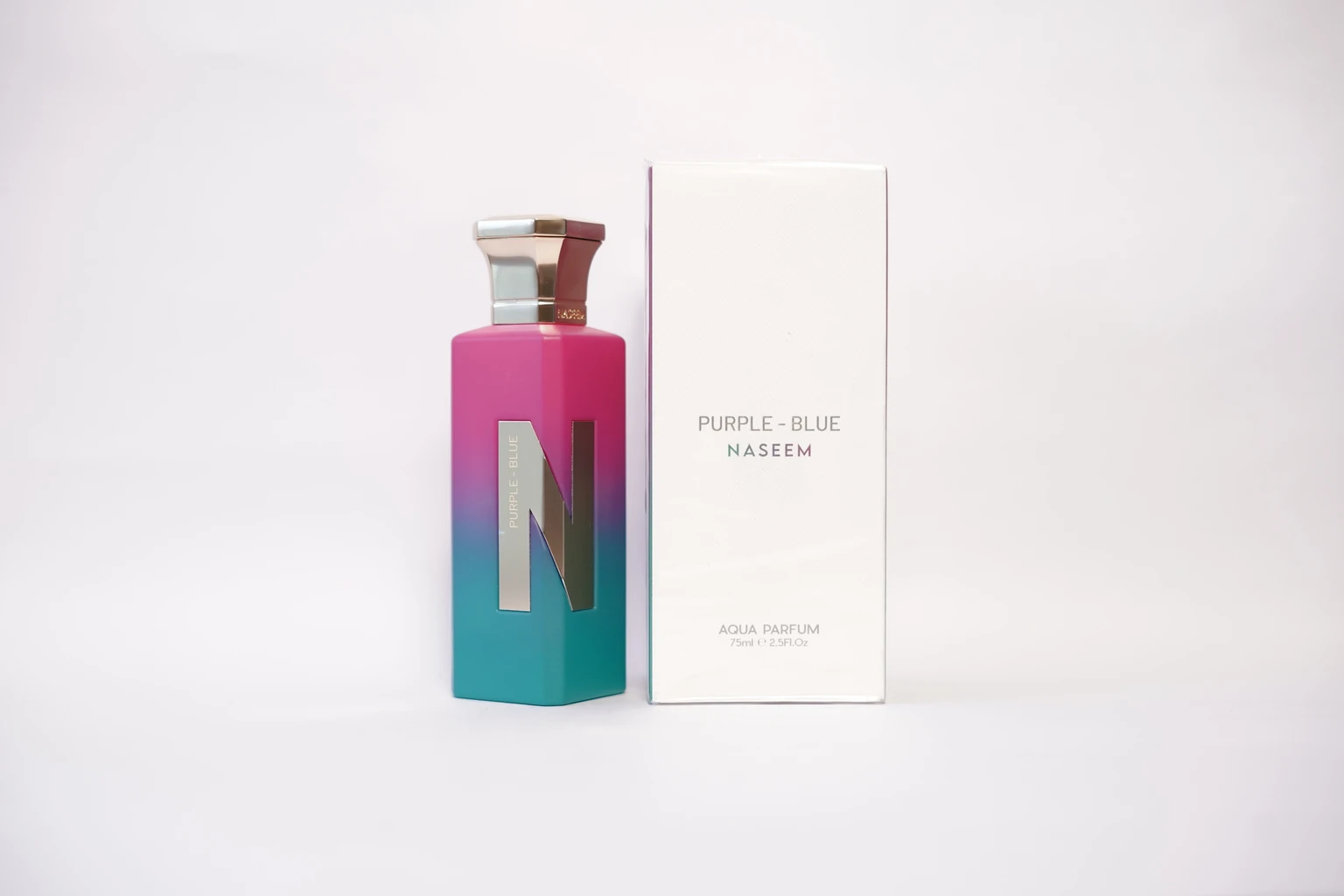 Naseem Purple Blue Aqua Parfum Unisex 75ml — Image 2