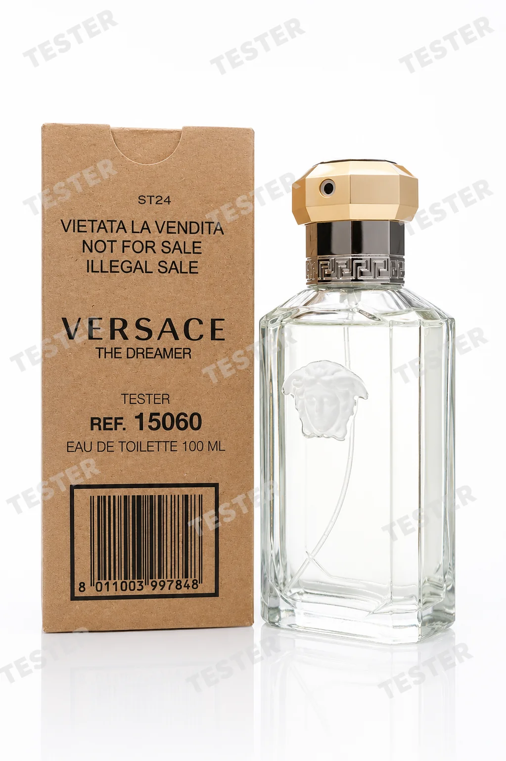 Tester Versace The Dreamer Eau de Toilette 6 100ml For Men — Image 1