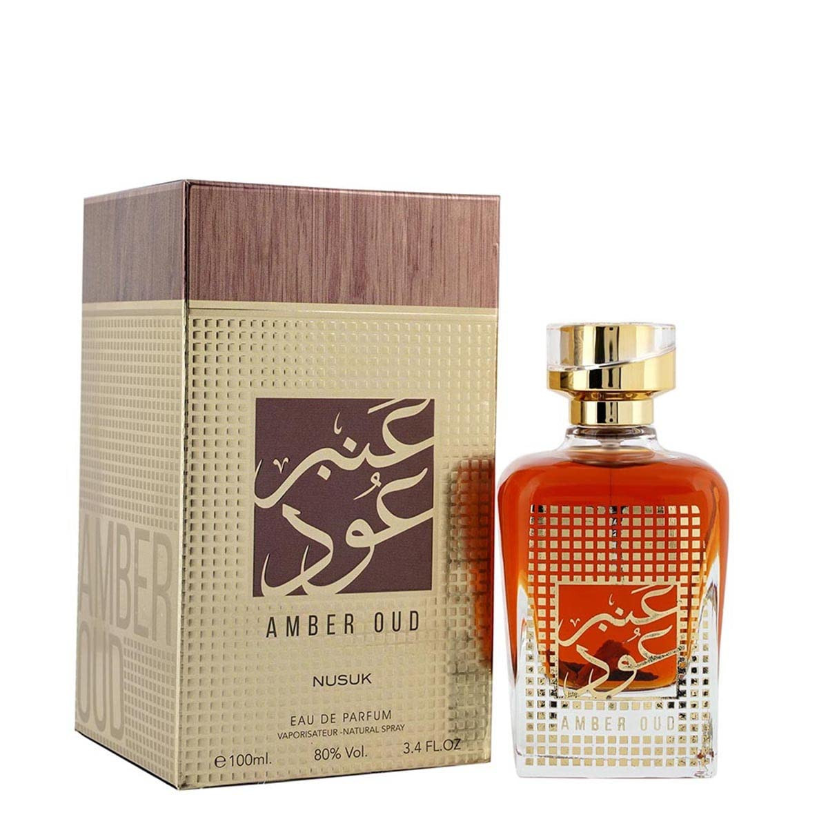 Nusuk Amber Oud Eau De Parfum 100ml For Men & Women