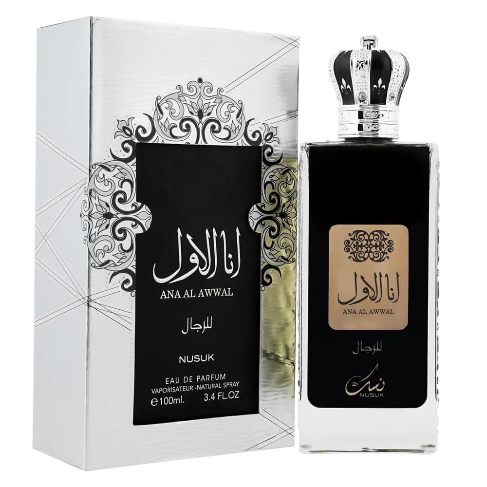 Nusuk Ana Al Awwal Silver Eau De Parfum For Men 100ml — Image 2