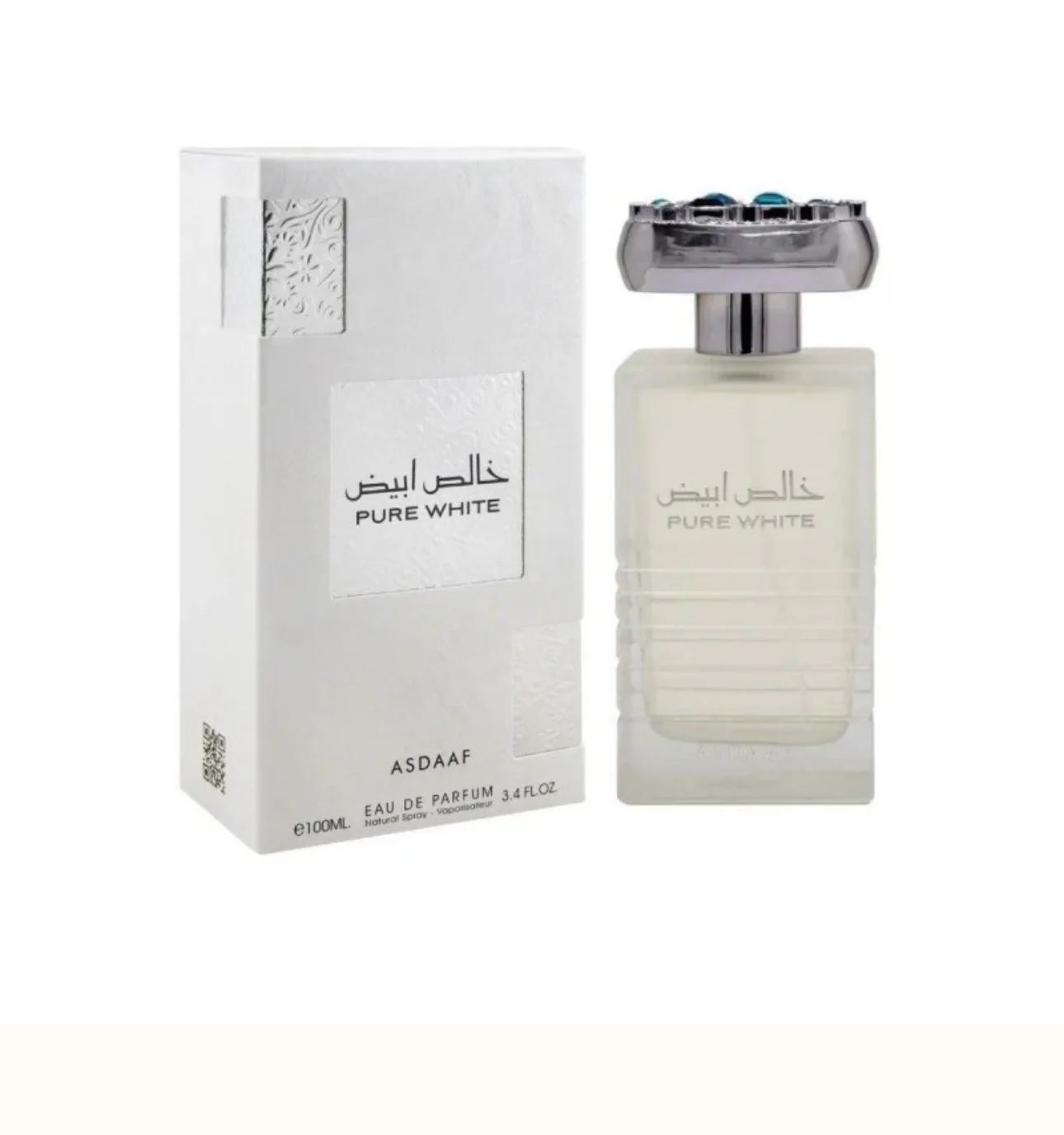 Asdaaf Pure White Eau De Parfum 100ml — Image 3