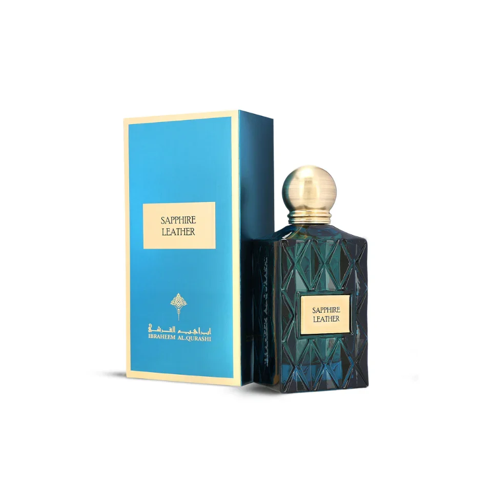 IBRAQ Sapphire Leather Eau De Parfum 75ml For Unisex — Image 2