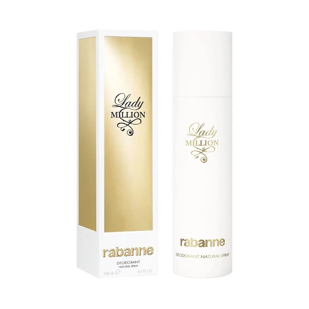 Paco Rabanne Lady Million Deodorant For Women 150ml