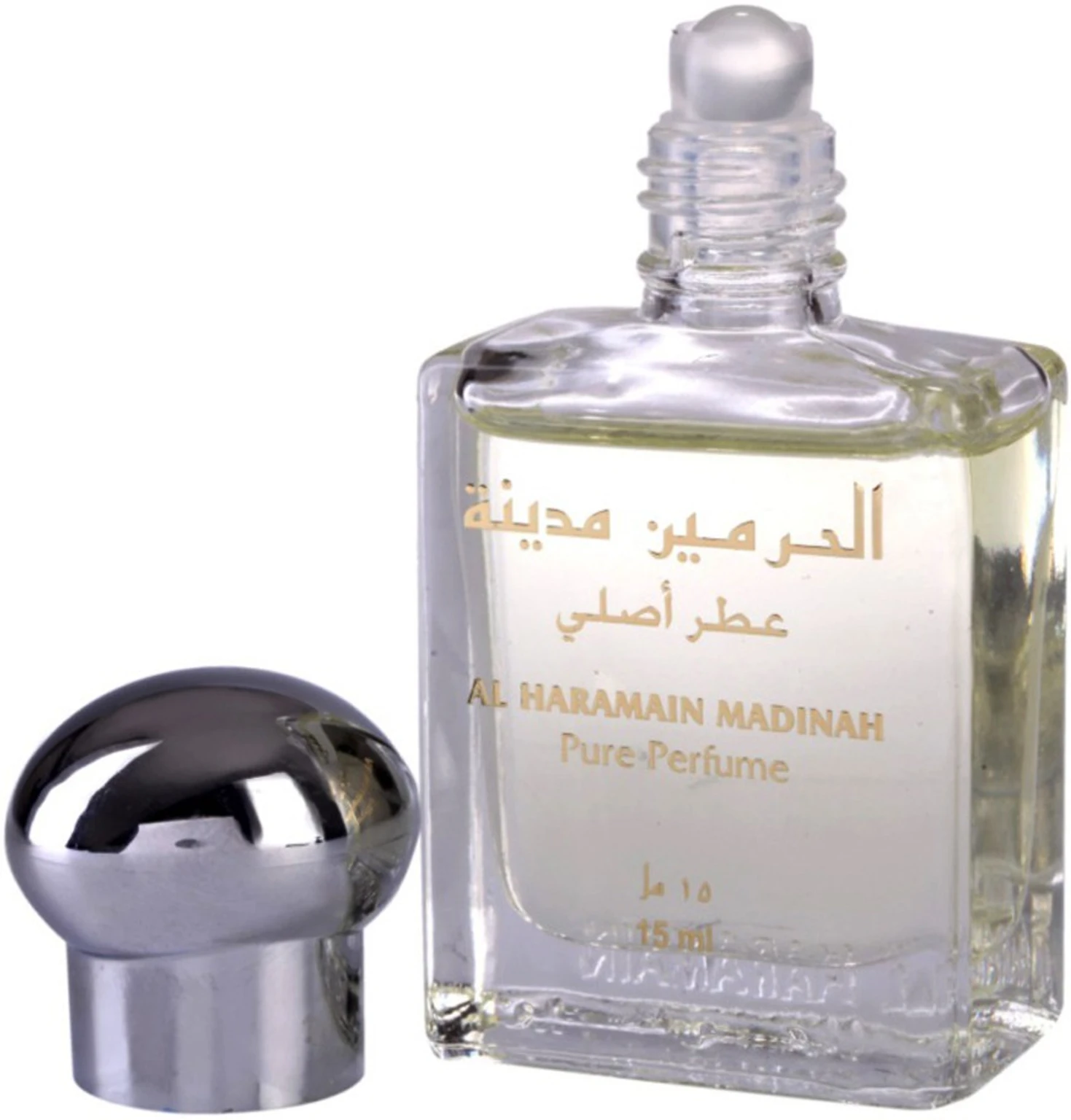 AL HARAMAIN MADINAH PURE PERFUME ROLL ON ATTAR 15 ML — Image 3