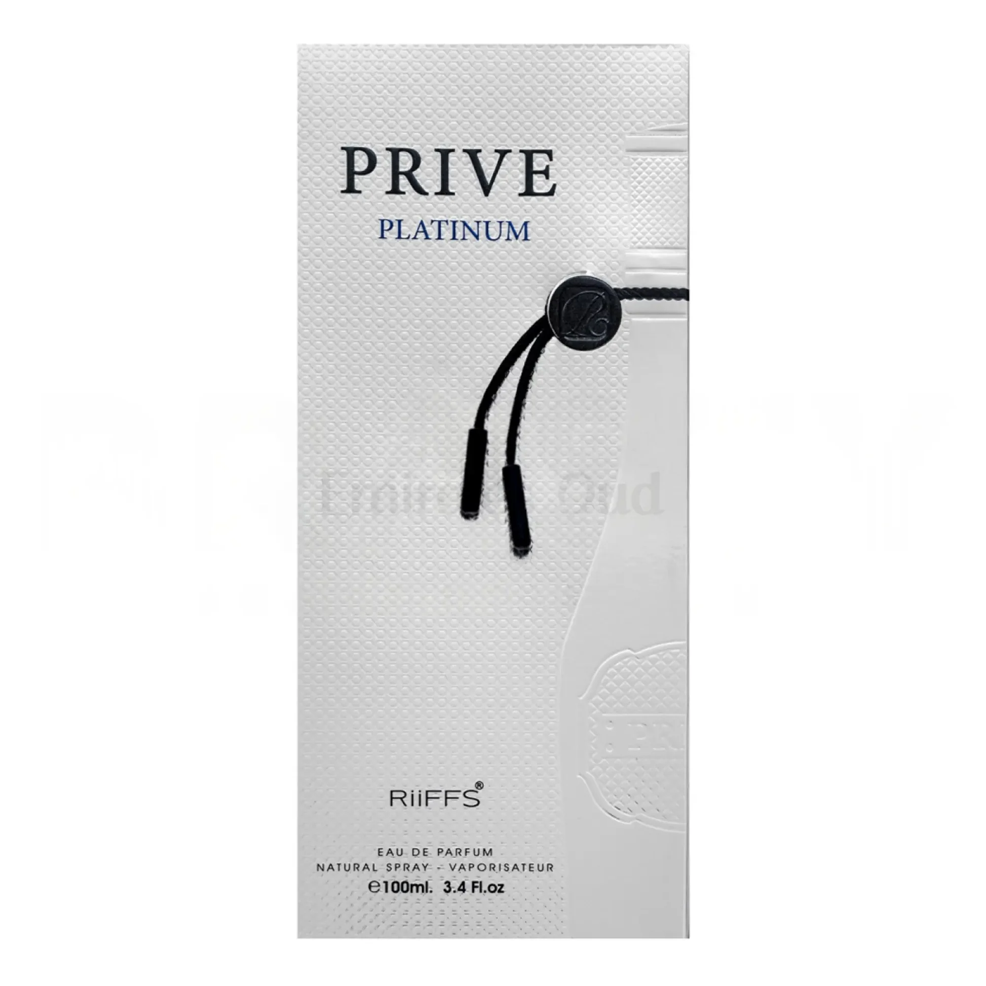 Riiffs Prive Platinum Eau De Parfum 100ml For Men & Women — Image 3