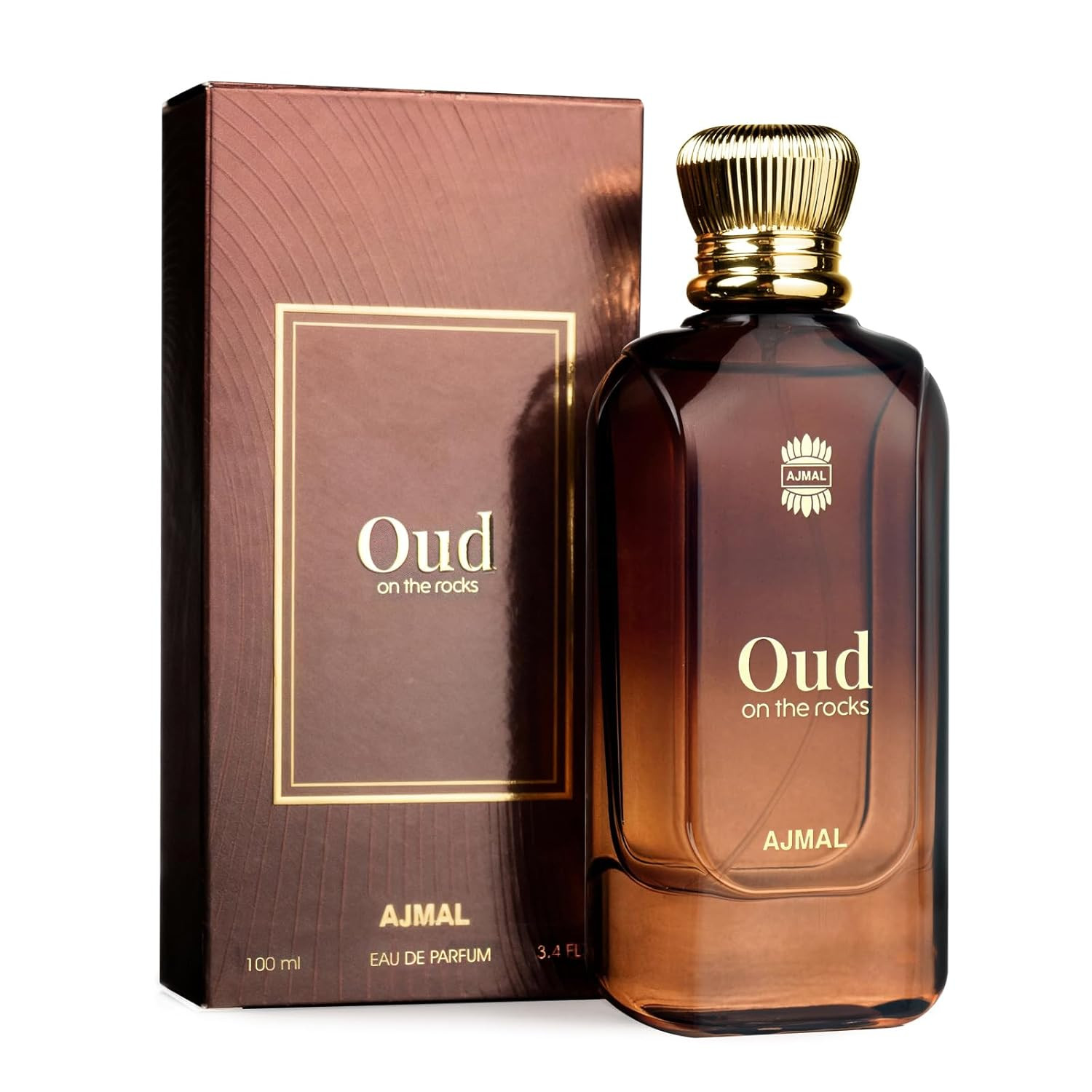 AJMAL OUD ON THE ROCKS EDP 100ML — Image 1