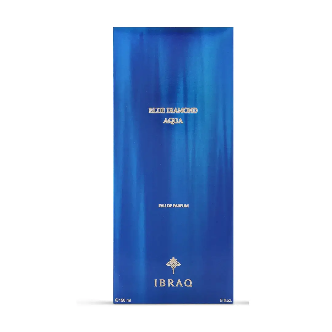 IBRAQ Blue Diamond Aqua Eau de Parfum Unisex 150ml — Image 3