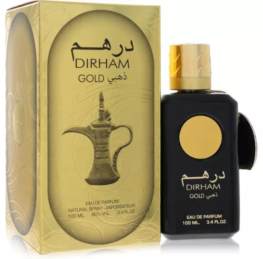 Ard al zaafaran Dirham Gold Eau De Parfum 100ml for Men & Women