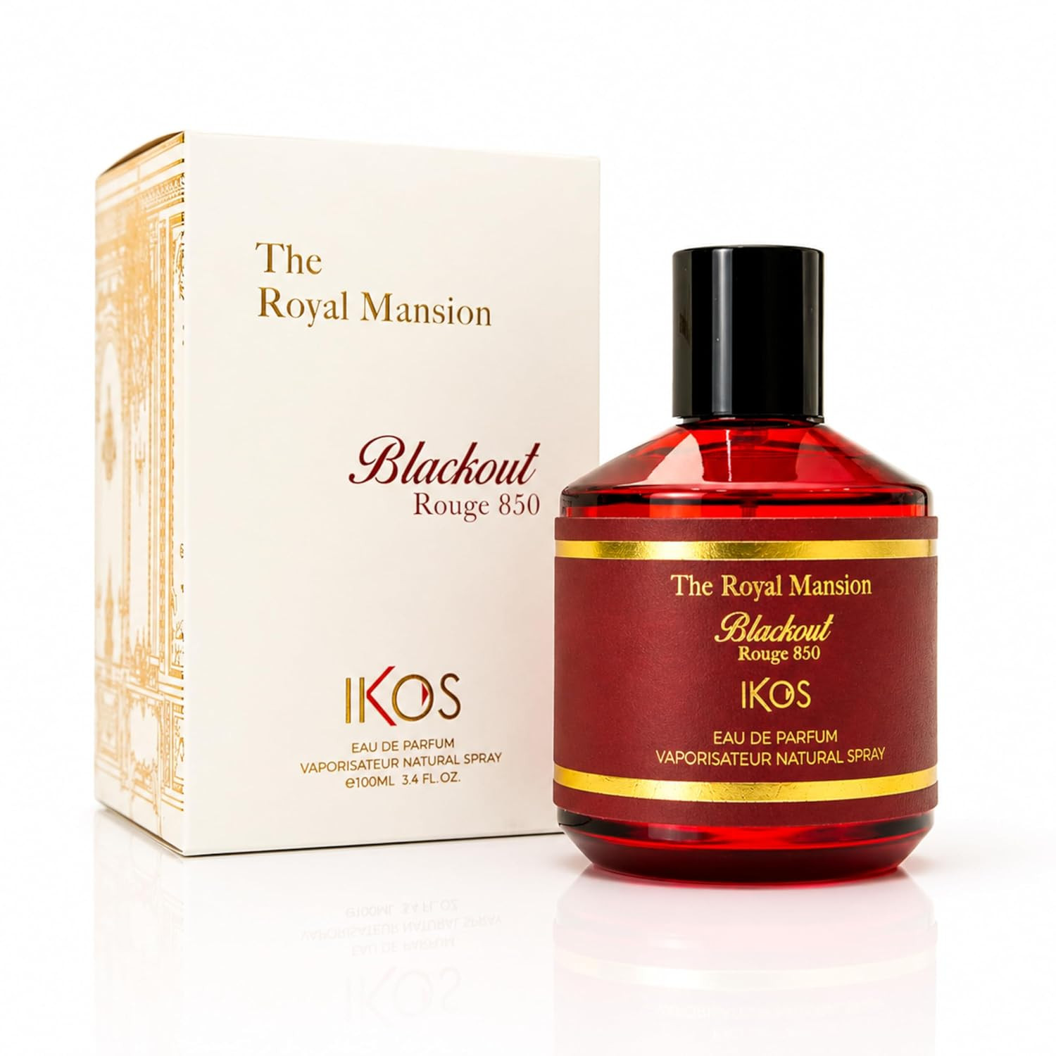 Ikos The Royal Mansion Blackout Rouge 850 Eau De Parfum 100ml for Men & Women — Image 2
