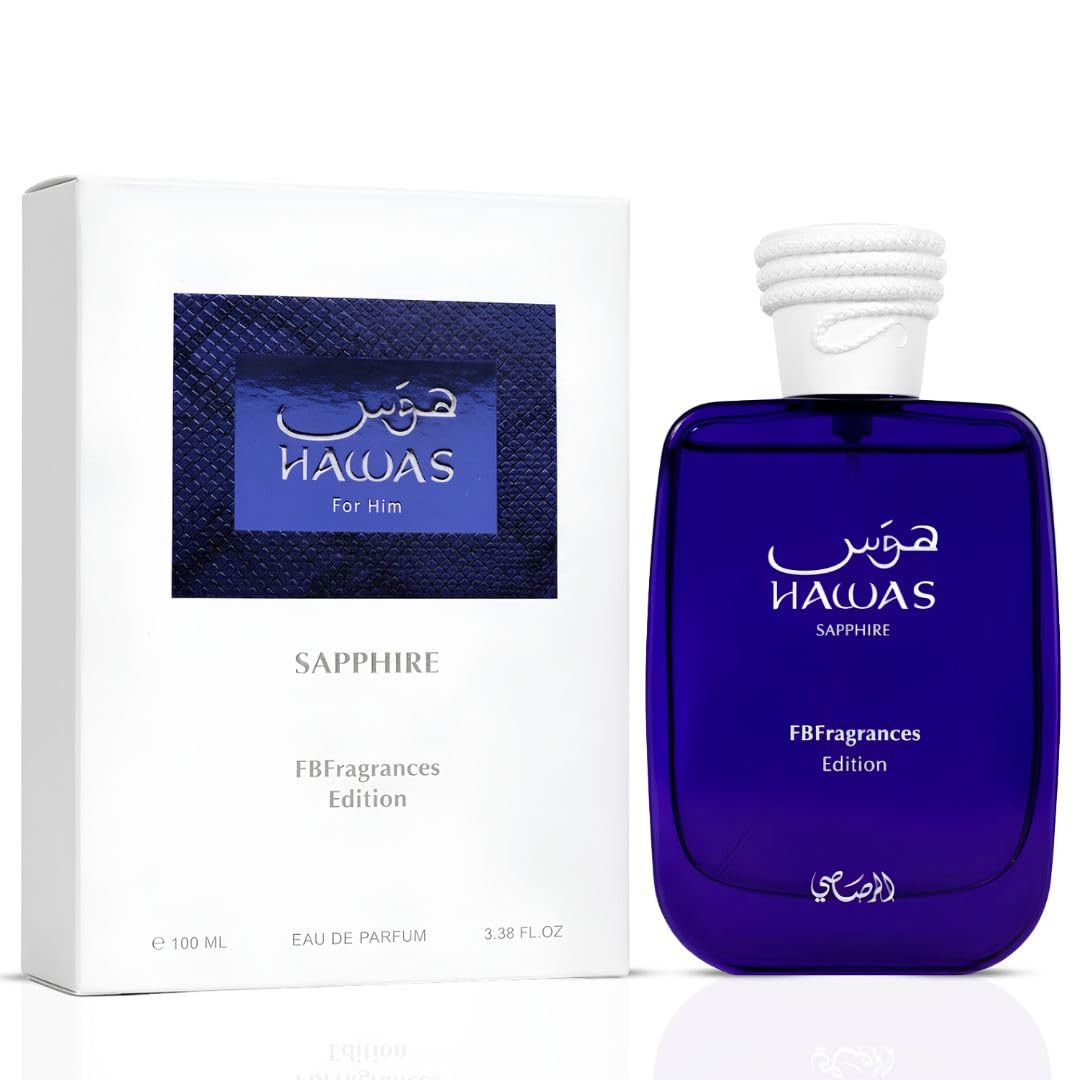 Rasasi Hawas Sapphire Eau de Parfum 100ml for Men — Image 2