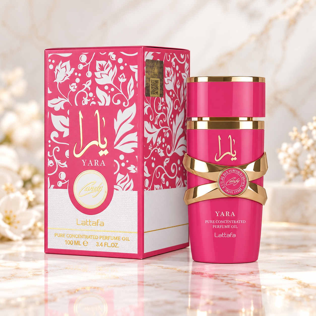 Lattafa Yara Candy Concentrated Perfume Oil (Attar) 20ml For Woman — Image 1