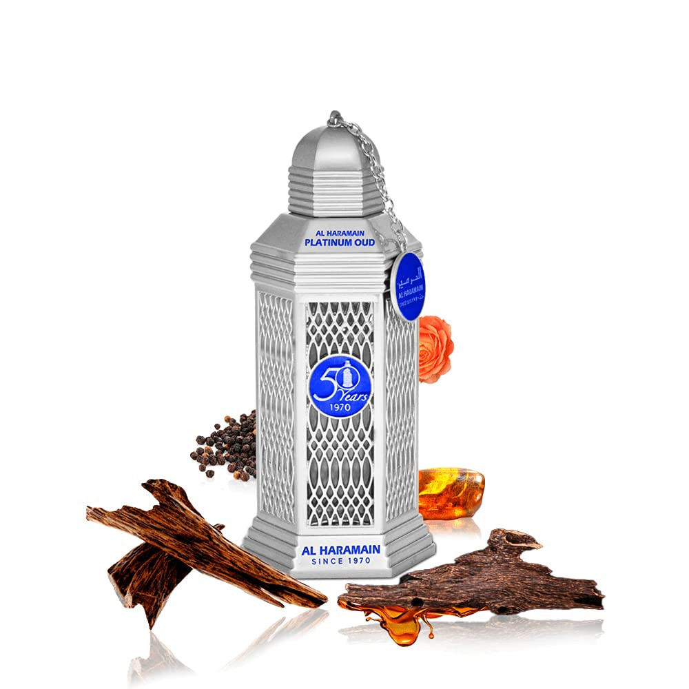 Al Haramain PLATINUM OUD EAU DE PARFUM 100ML for Men & Women — Image 3