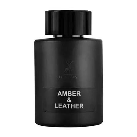 Al Hambra Maison Alhambra Amber & Leather Eau De Parfum – 100ml for Men & Women — Image 2
