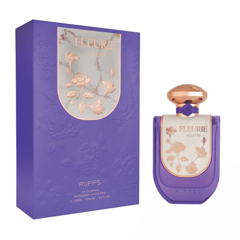 Riiffs Fleurie Violette Eau De Parfum 100ml For Man & Woman — Image 2