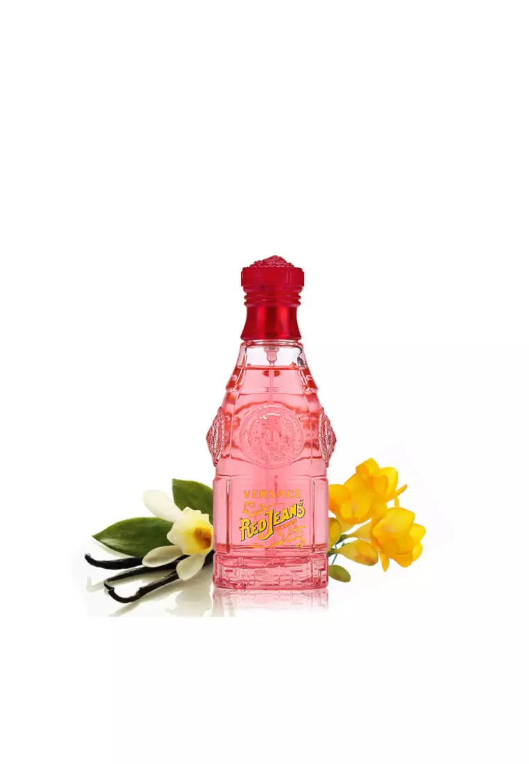 Versace Red Jeans Eau De Toilette 75ml For Women