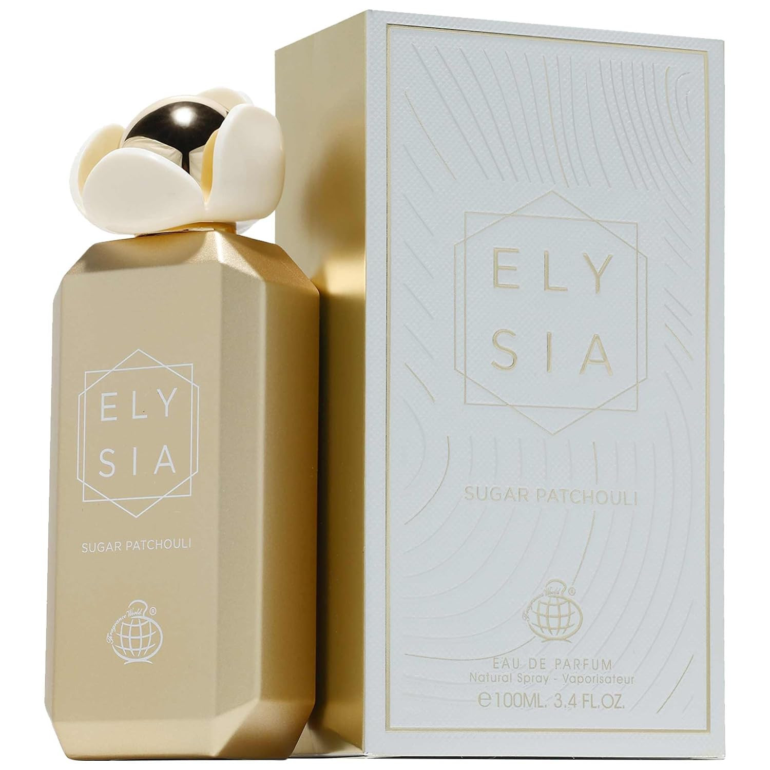 Fragrance World Elysia Sugar Patchouli Eau De Parfum 100ml for Women — Image 1