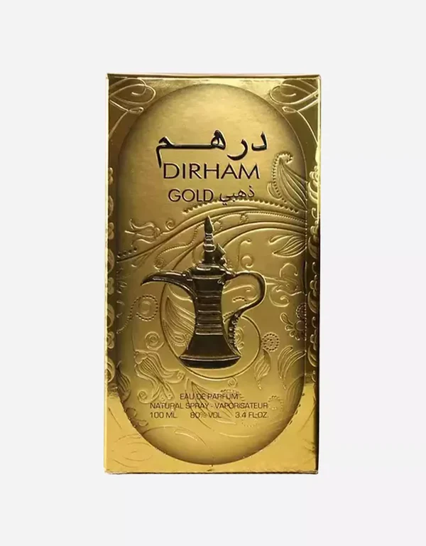 Ard al zaafaran Dirham Gold Eau De Parfum 100ml for Men & Women — Image 3