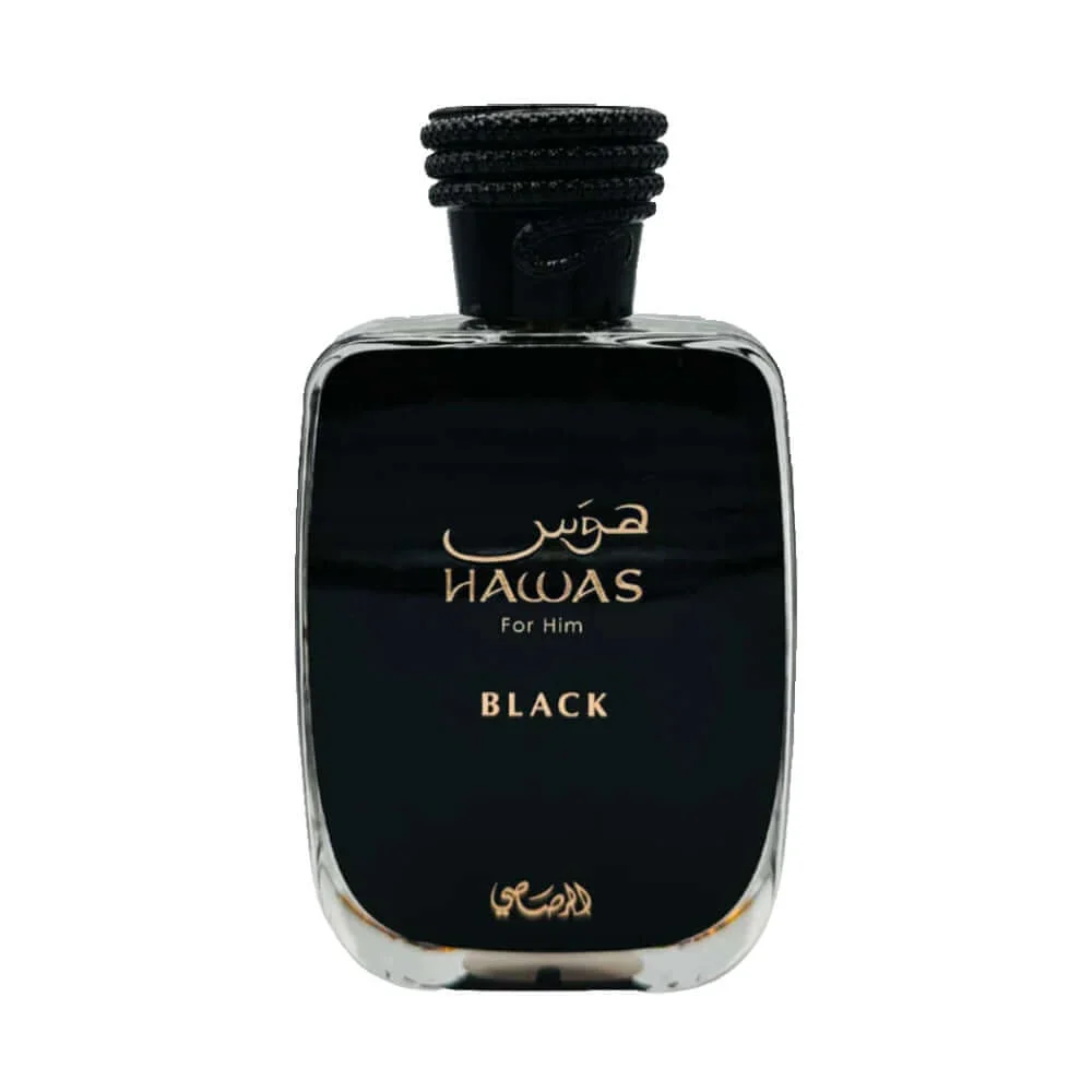 Rasasi HAWAS BLACK POUR HOMME 100ML for Men — Image 2