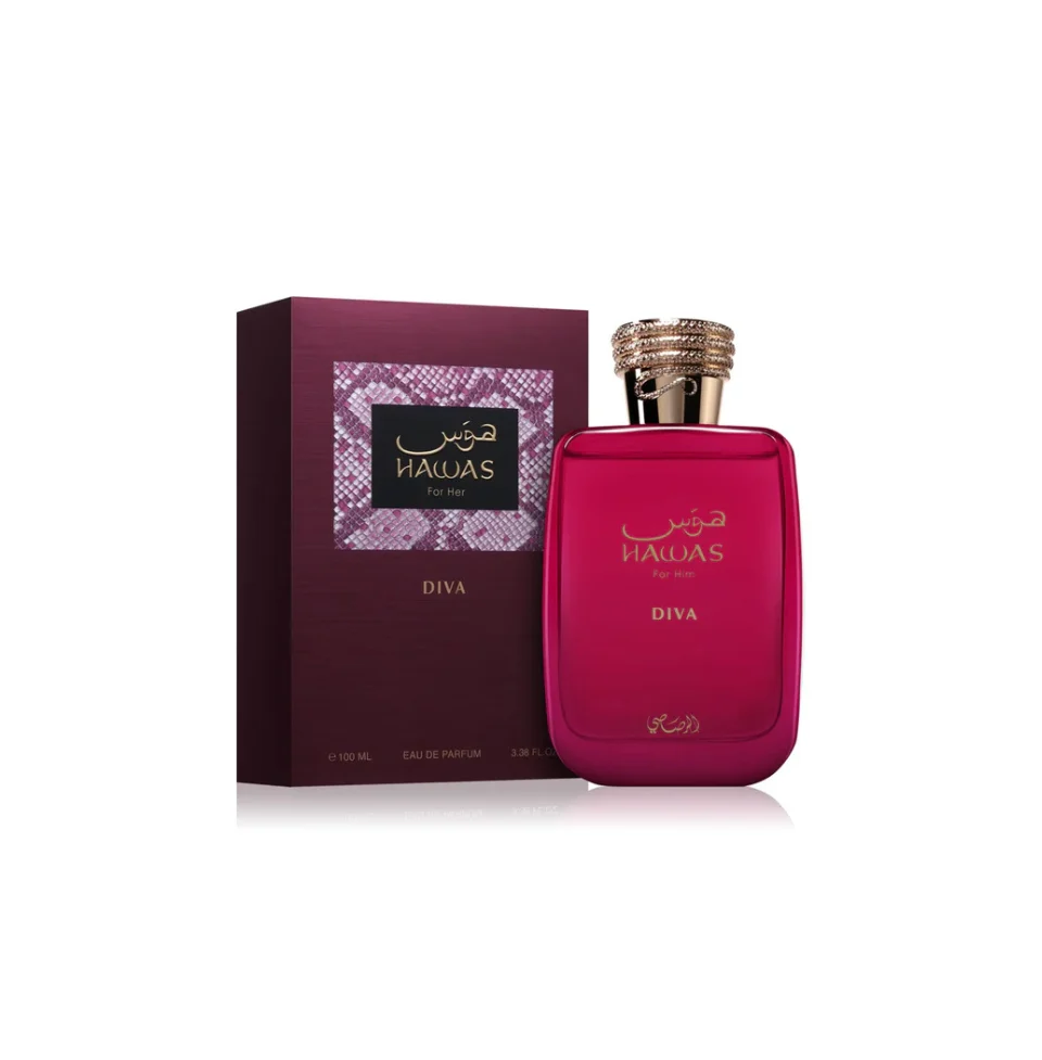 Rasasi HAWAS FOR HER DIVA 100ml for Women — Image 3