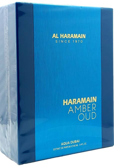 Al Haramain AMBER OUD AQUA DUBAI EXTRAIT DE PARFUM 100ML for Men & Women — Image 3