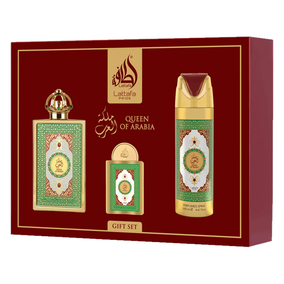 QUEEN OF ARABIA   (NEW LAUNCHED) EDP 100ml + EDP 20ml + DEO 200ml