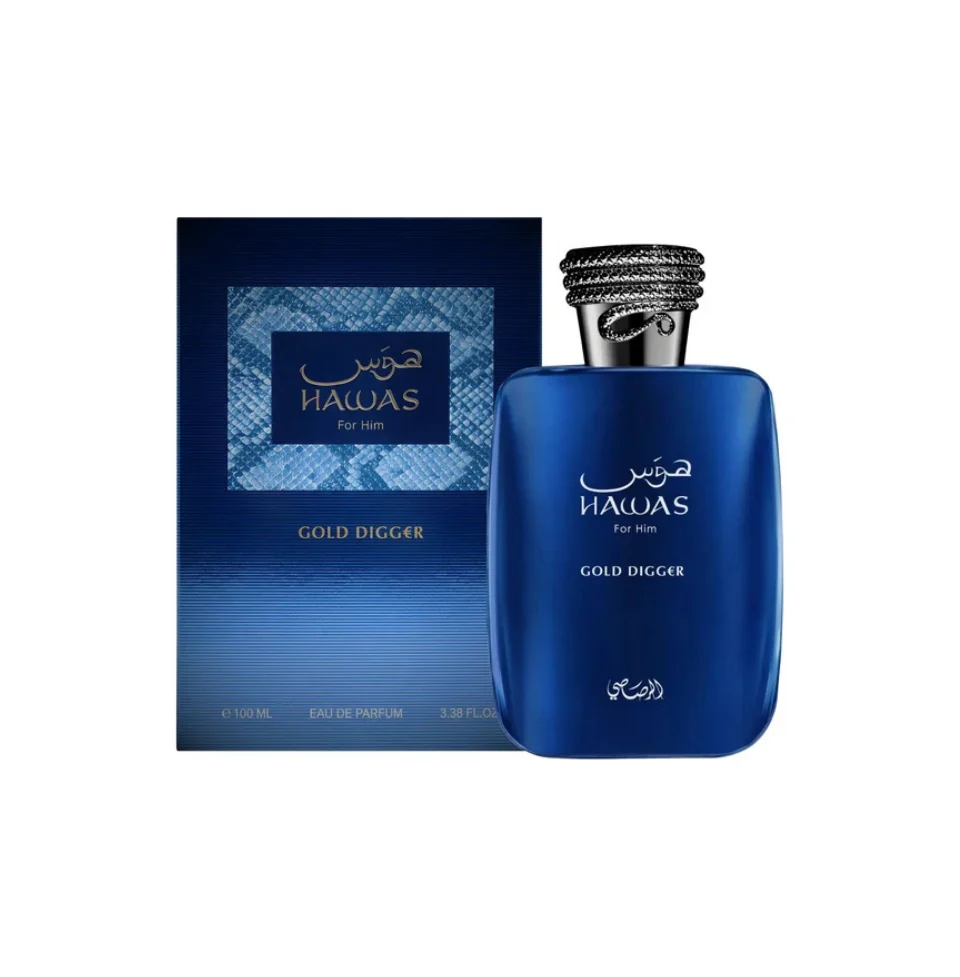 Rasasi Hawas Gold Digger Eau De Parfum 100ml For Man — Image 2
