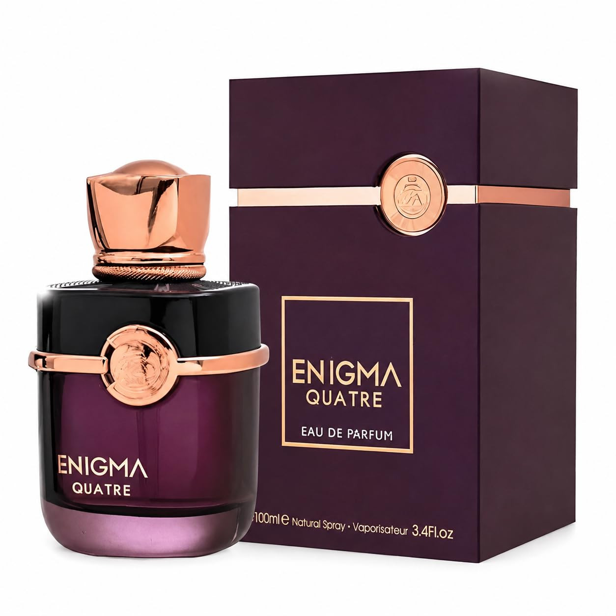 Fragrance World Enigma Quatre Eau De Parfum 100ml for Men & Women — Image 2