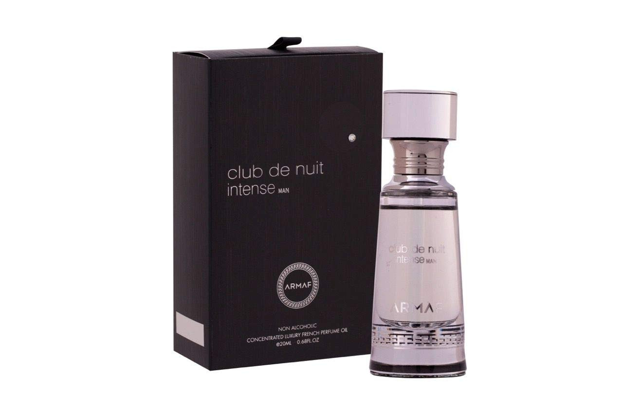 Armaf Club De Nuit Intense Concentrated Perfume Oil (Attar) 20ml for Men