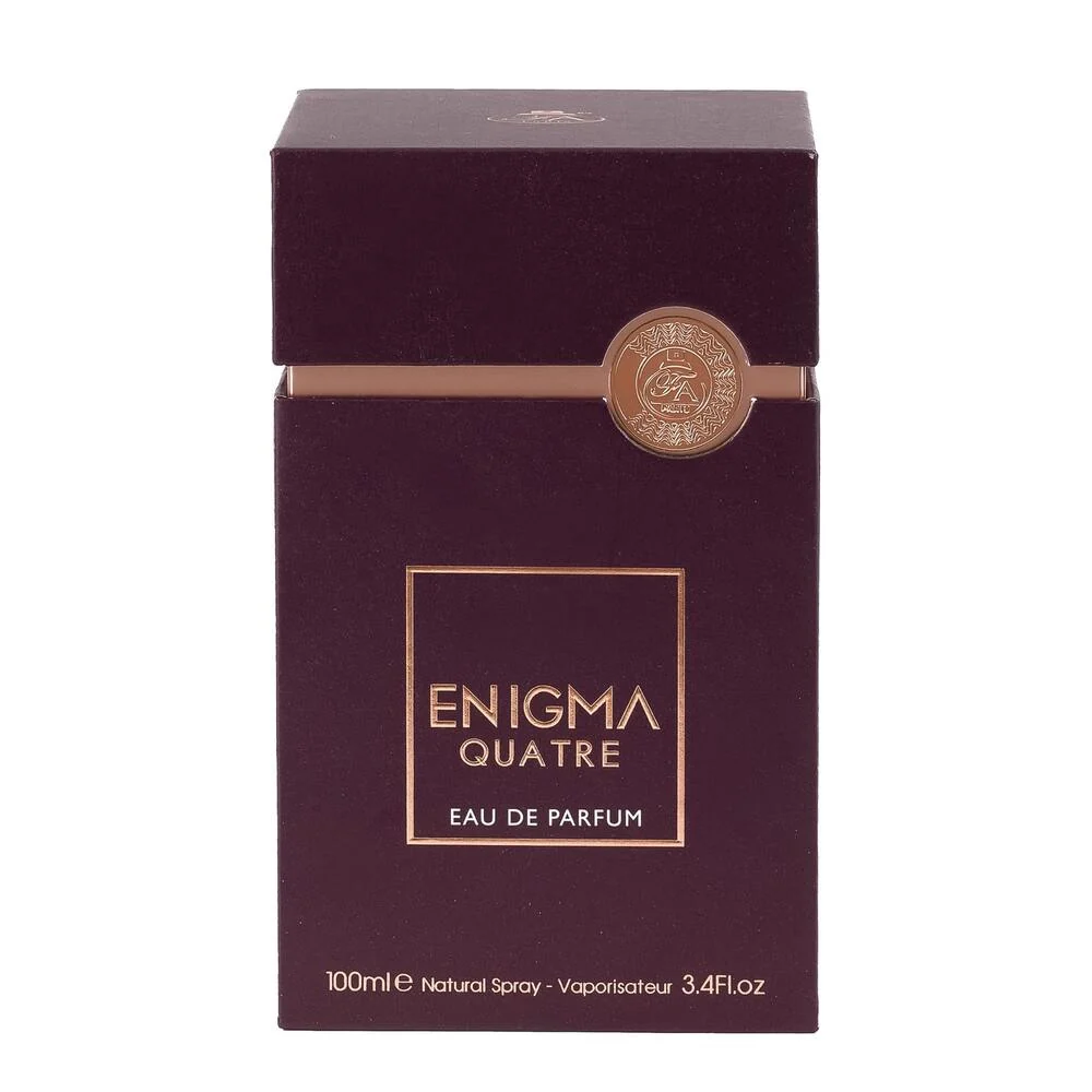 Fragrance World Enigma Quatre Eau De Parfum 100ml for Men & Women — Image 4