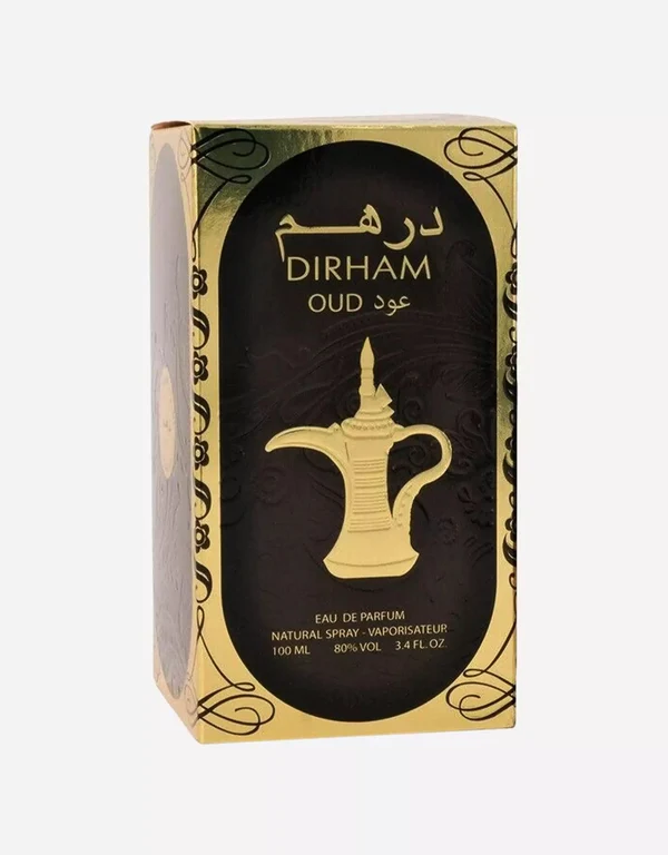 Ard al zaafaran Dirham Oud Eau De Parfum 100 ml for Men & Women — Image 3