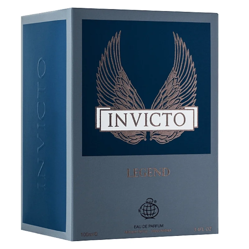 Fragrance World INVICTO LEGEND EAU DE PARFUM 100ML for Men — Image 3