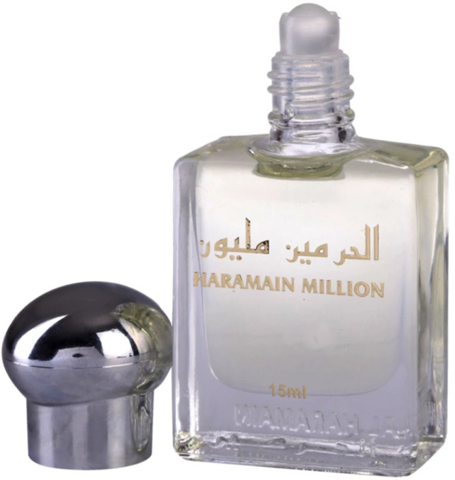 Al Haramain MILLION PURE PERFUME (ATTAR) ROLL ON 15 ML for Men & Women — Image 3