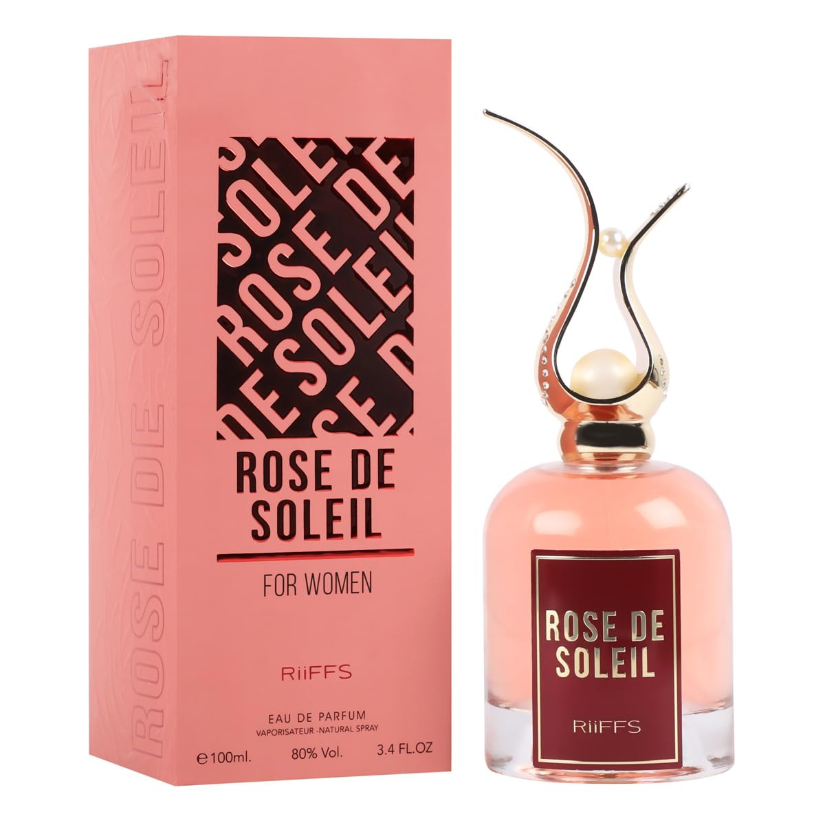RiiFFS Rose De Soleil Eau De Parfum For Women 100ml — Image 2