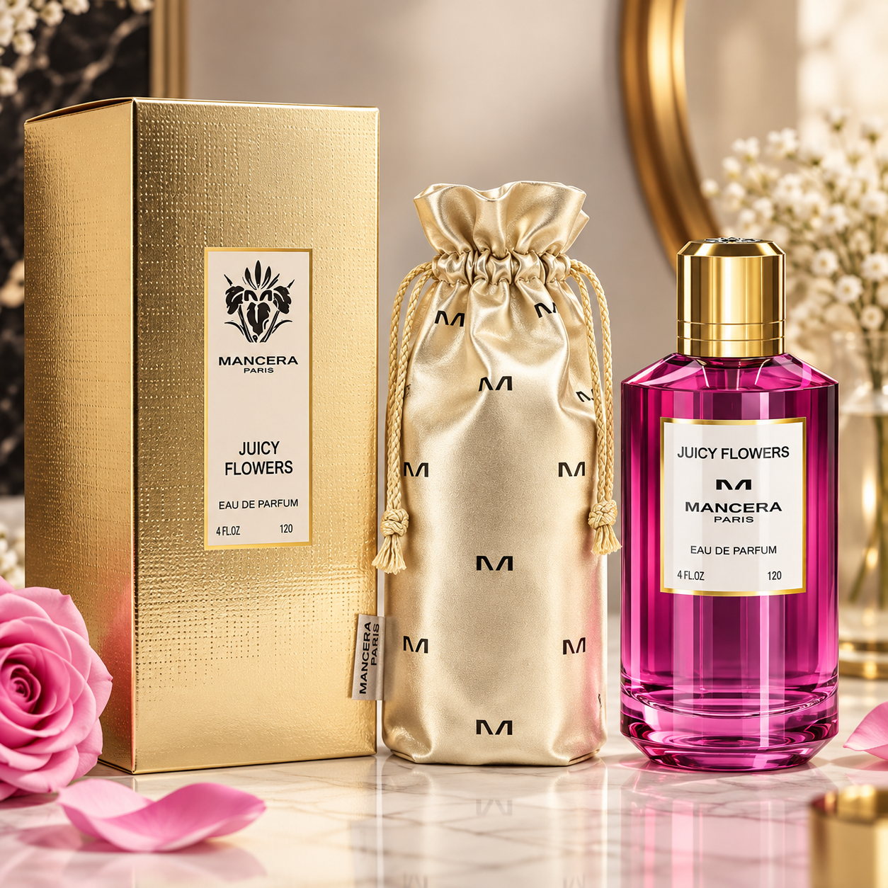 Mancera Juicy Flowers EDP Perfume for Women 120 ML