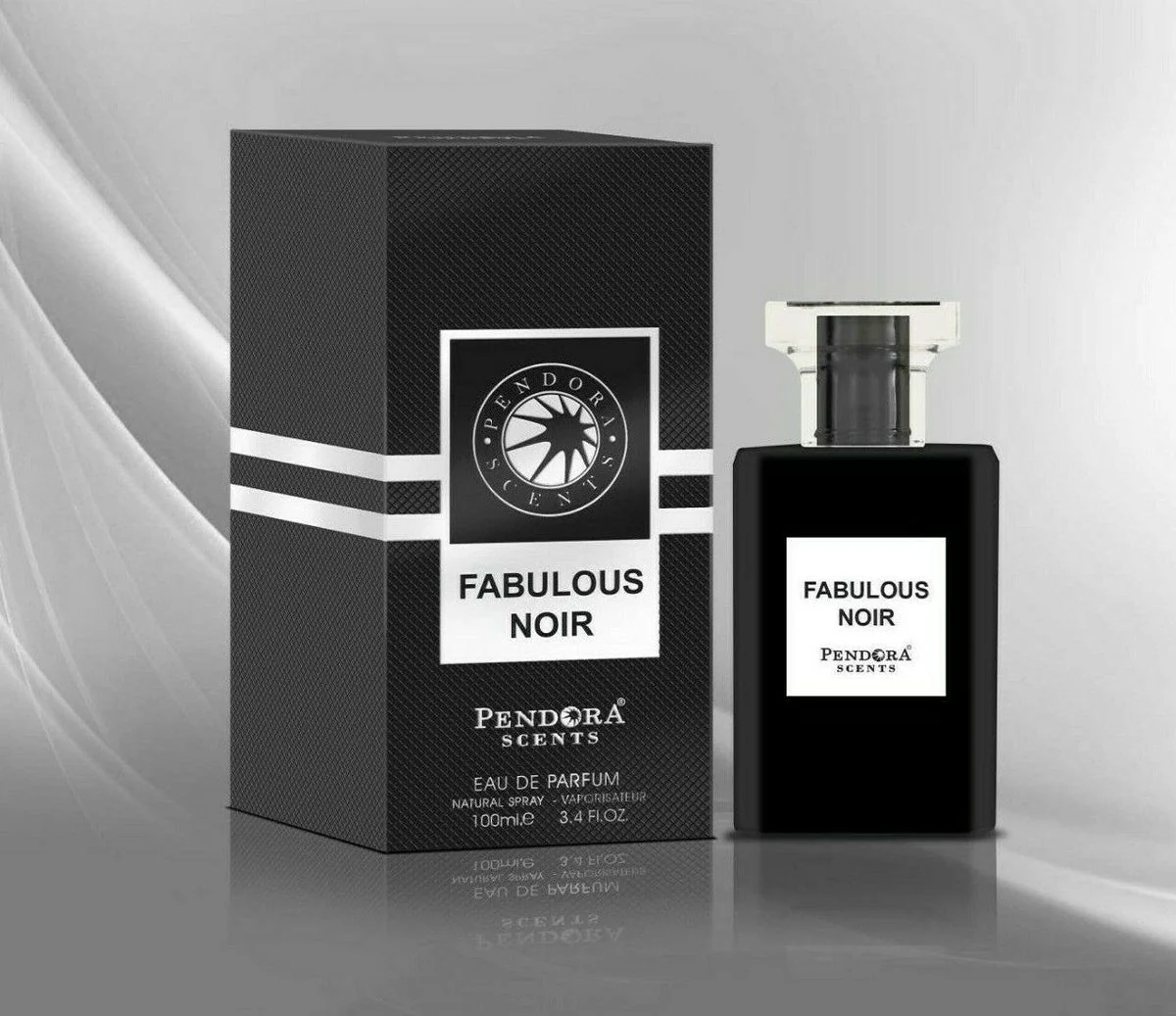 Paris Corner Pendora Scents Fabulous Noir By Eau De Parfum for Men 100ml — Image 2