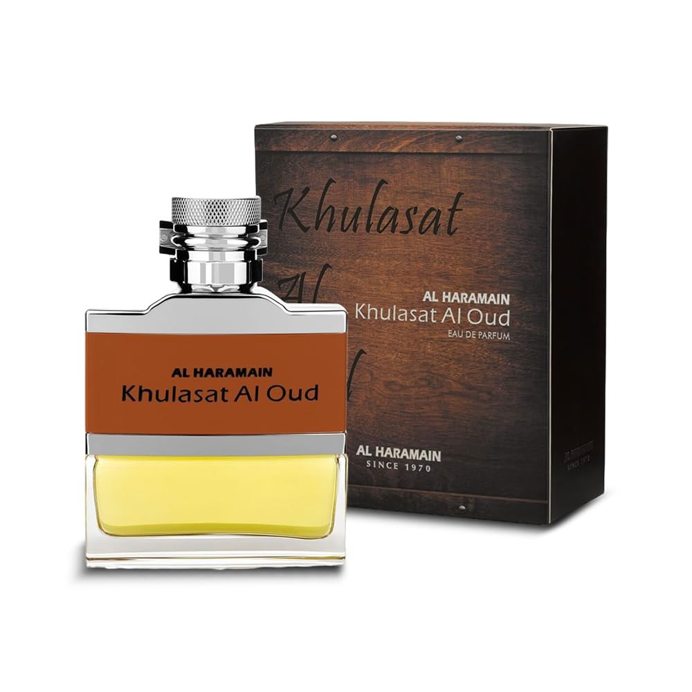 Al Haramain KHULASAT AL OUD EAU DE PARFUM 100 ML for Men & Women — Image 1